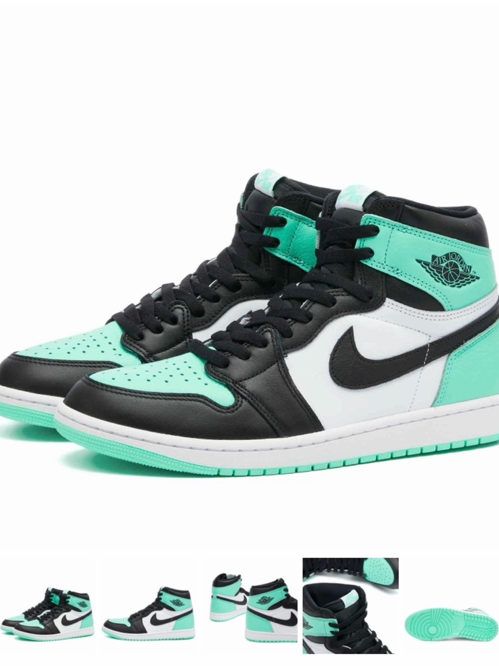 Jordan 1 retro high og green glow